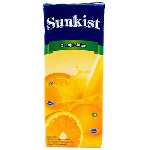 SUNKIST ORANGE 200ML